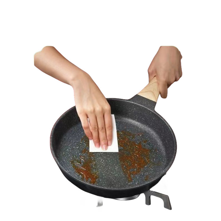 Miljövänlig anpassad logotyp i aluminium non-stick set med grytor och pannor