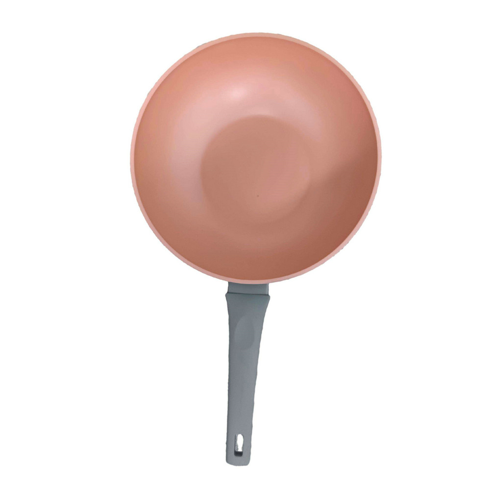 Matlagningsredskap Friterad stekpanna i aluminium med lock av glas