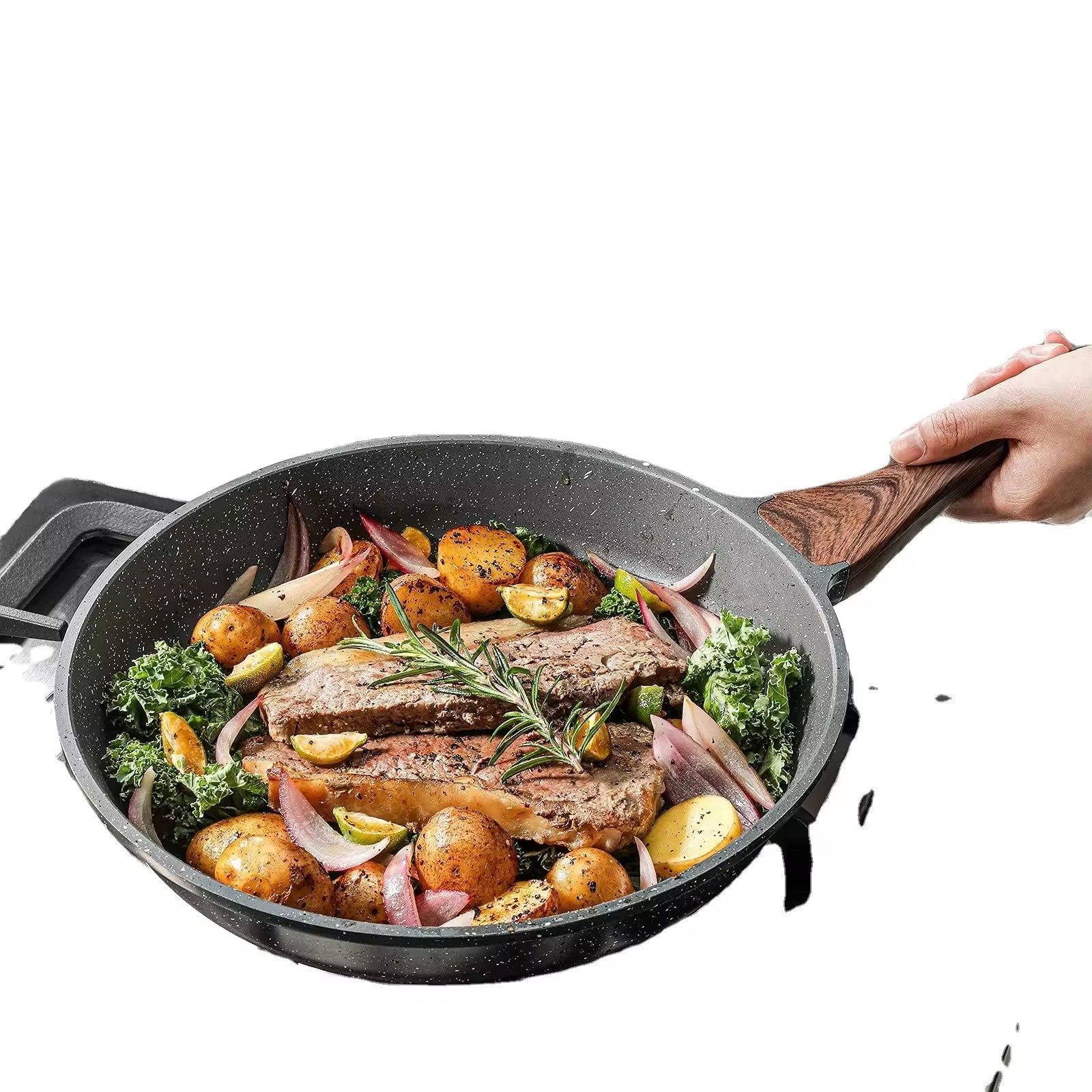 Köksredskap från fabriken non-stick kokkärl set med anpassad logotyp