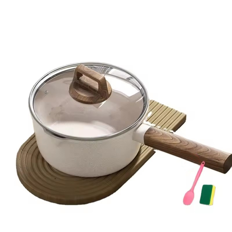 Vete ris sten studenthem student kruka upphöjd bebis kruka baby hushåll non stick varm mjölk snabbnudlar kruka