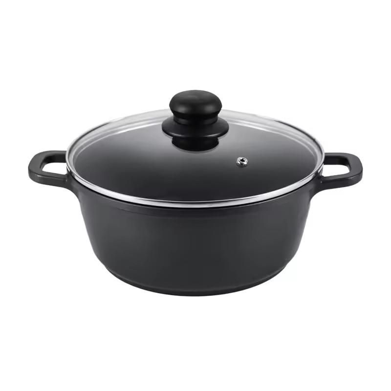 Leer Electric Dumpling Marble Fry Sten Stekpanna