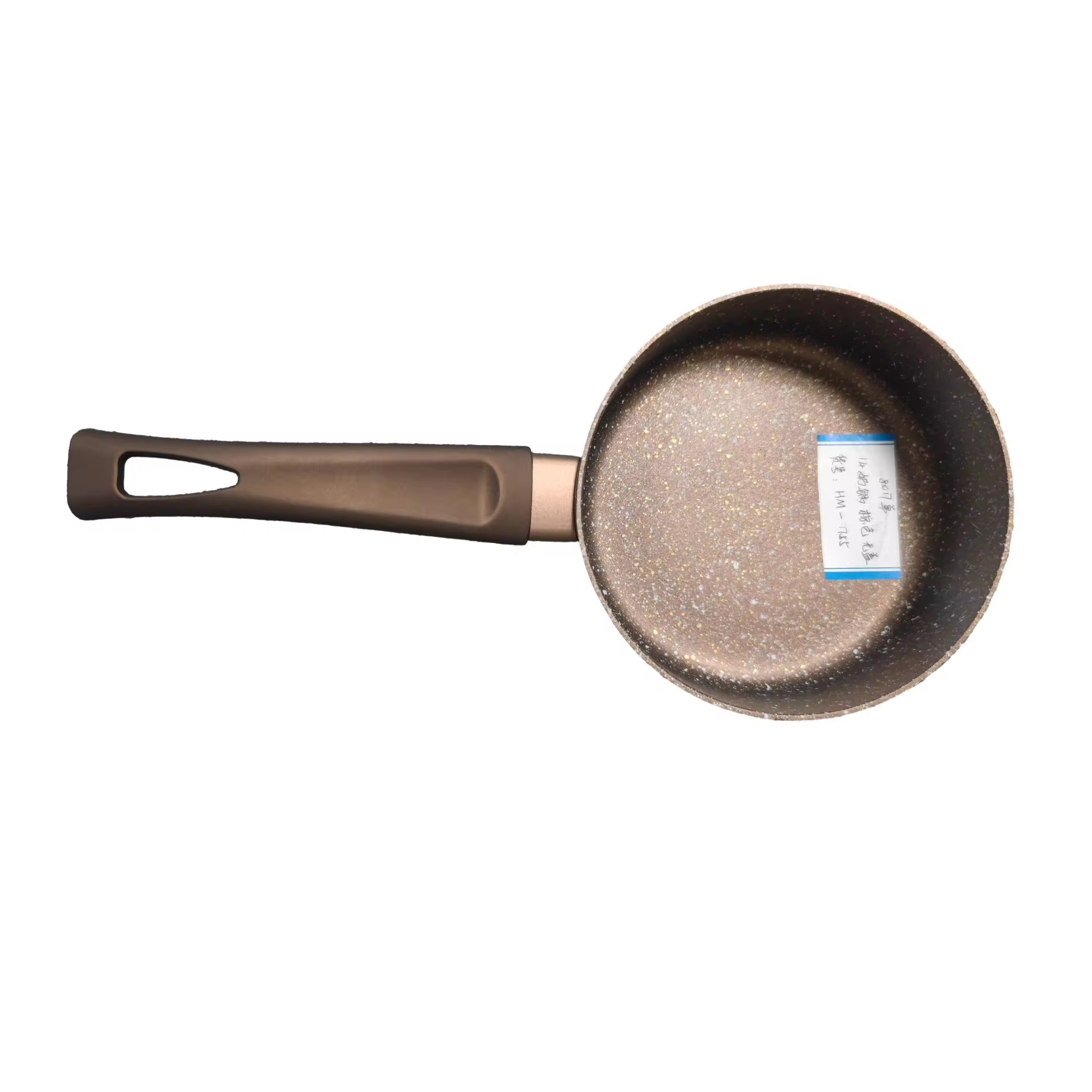 Anpassad logotyp 1,5 quart 2 quart 3 quart pressgjuten nonstick djup kastrull i aluminium